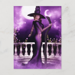 Beautiful Witchery Postcard