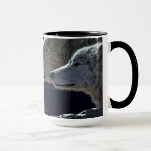 Beautiful wolf coffee mug. mug