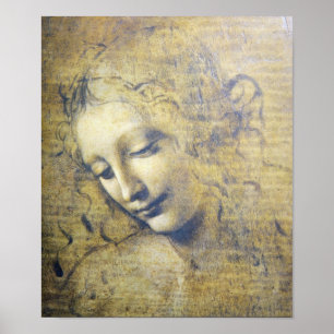 Beautiful Woman By Leonard Davinci print