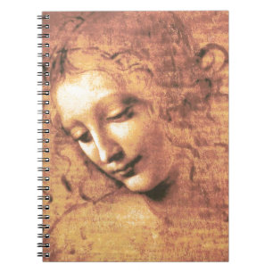 Beautiful Woman by Leonardo da Vinci Notebook