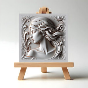 Beautiful Woman Tile