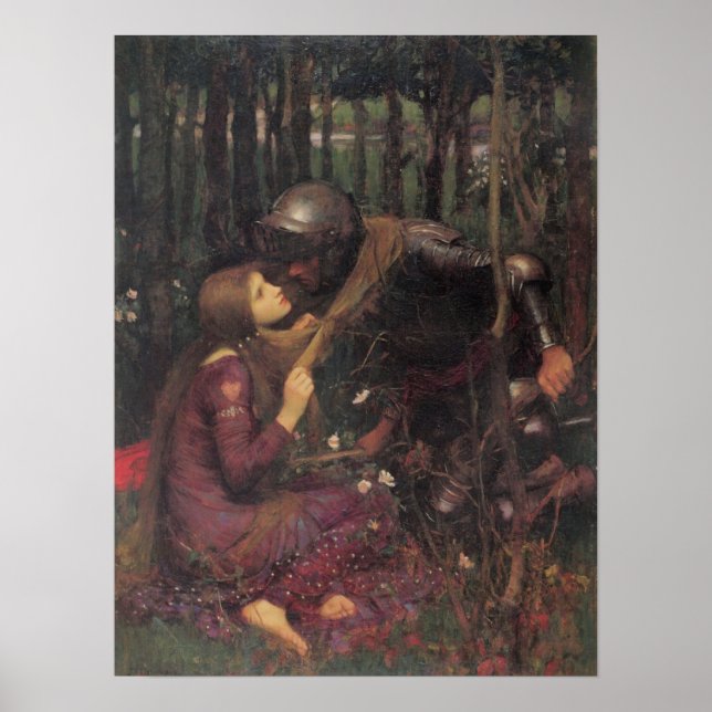 Beautiful woman without mercy - John Waterhouse Poster (Front)