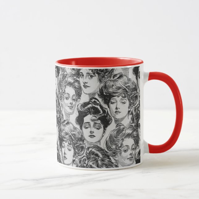 Beautiful Women, 1903 Mug (Right)