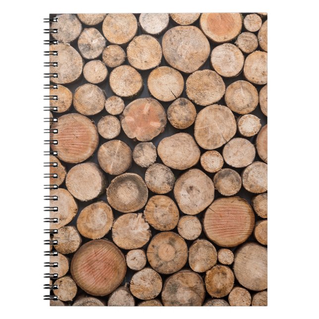 beautiful wood notebook (Front)