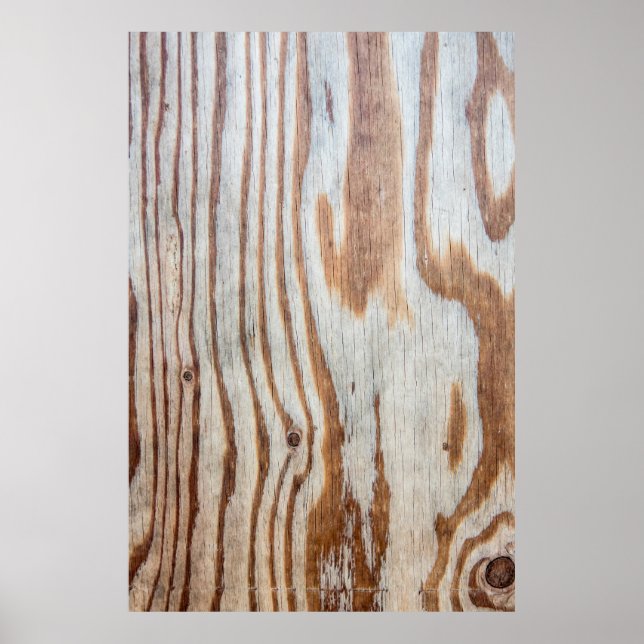Beautiful wooden texture or backgroundabstract, gr poster (Front)