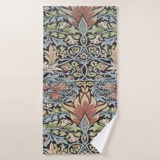Beautiful work of William Morris,Art Nouveau,Beaut Bath Towel (Bath Towel)