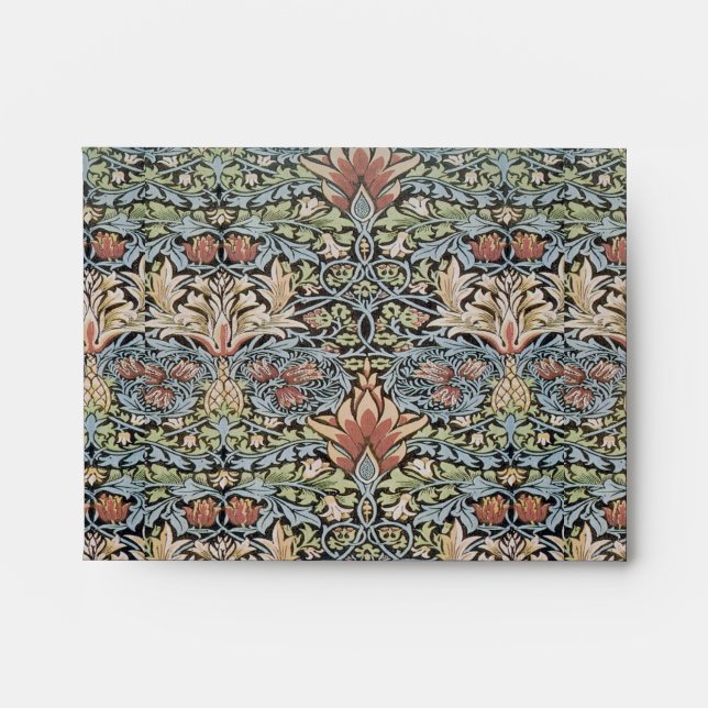 Beautiful work of William Morris,Art Nouveau,Beaut Envelope (Front)