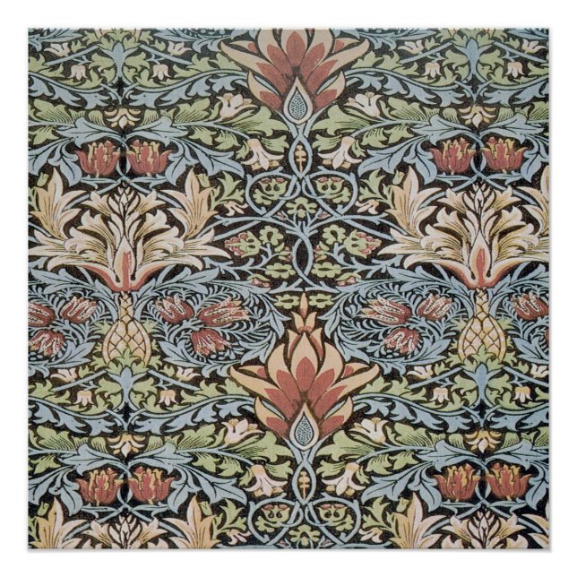 Beautiful work of William Morris,Art Nouveau,Beaut Poster (Front)