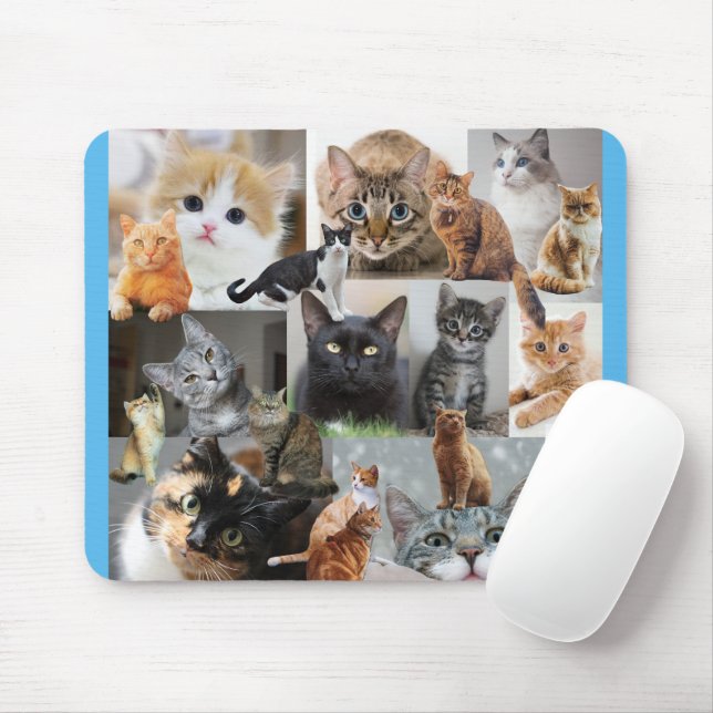 Beautiful World of Cats and Kittens Mouse Pad (With Mouse)