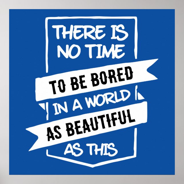 Beautiful world poster (Front)