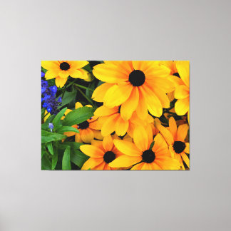 Beautiful Yellow Daisy Photo Canvas Print