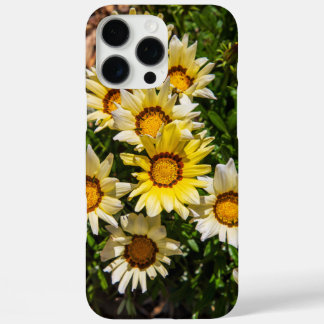 Beautiful yellow Gazania flowers in the garden iPhone 16 Pro Max Case