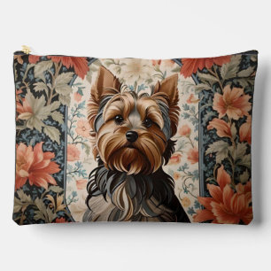 Beautiful Yorkie   Yorkshire Terrier Portrait Accessory Pouch