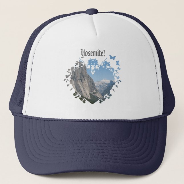 Beautiful Yosemite Hat! Trucker Hat (Front)
