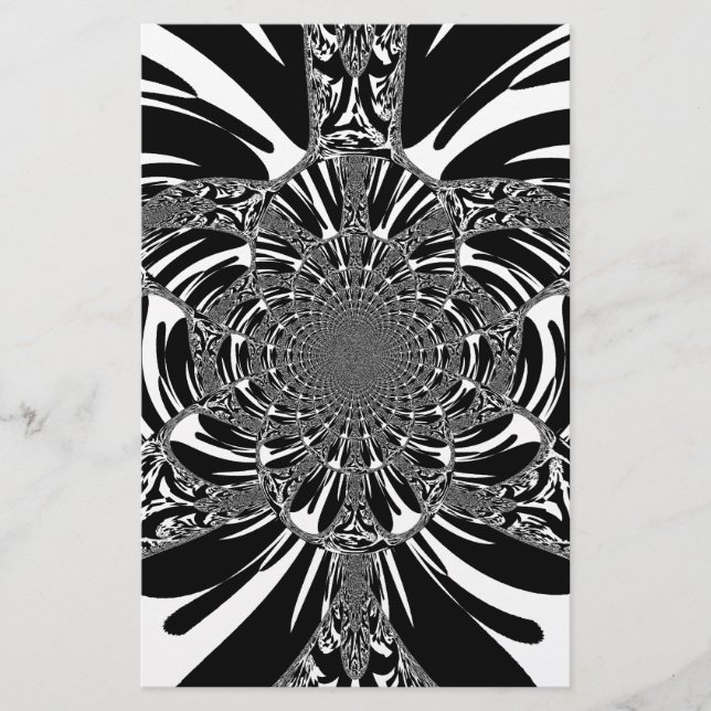 Beautiful Zebra Animal Print Kaleidoscope vector  (Front)