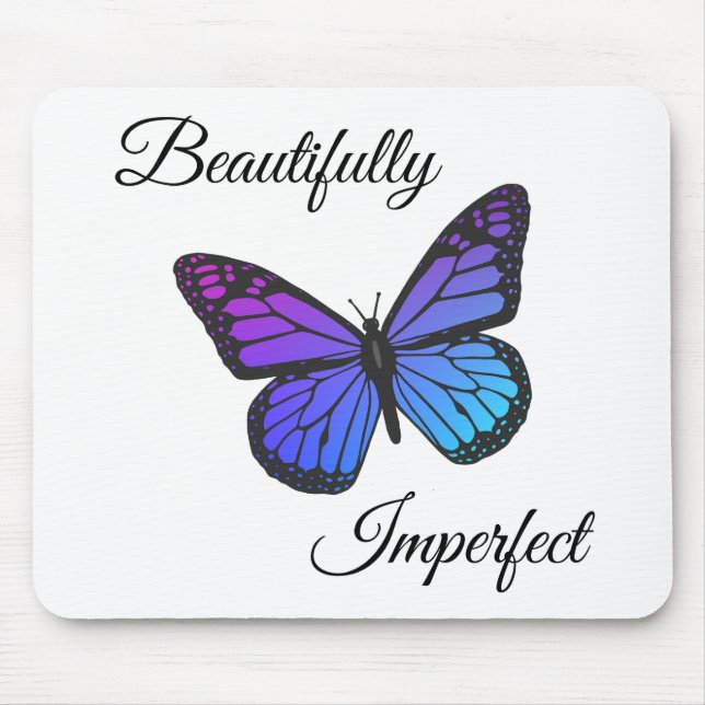 Beautifully Imperfect Mouse Pad (Front)