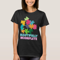 Beautifully Incomplete Colourful Puzzle Piece