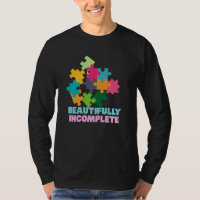 Beautifully Incomplete Colourful Puzzle Piece