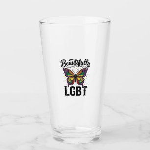 Beautifully LGBT Butterfly Vintage Pride Shirt_1 Glass