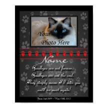 Beautifully Personalized Dog or Cat Memorial