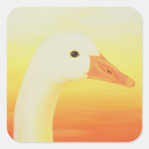 Beauty 1998 square sticker