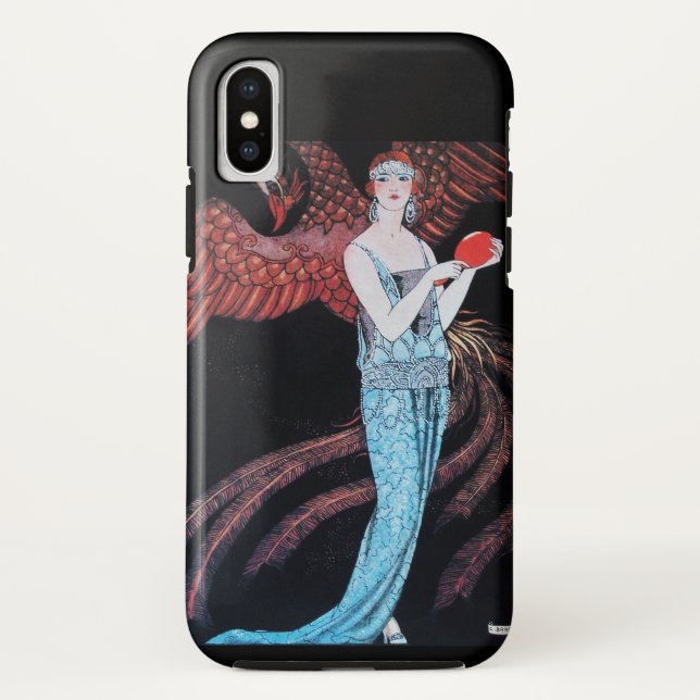 BEAUTY AND PHOENIX,FASHION DESIGNER MAKE UP ARTIST Case-Mate iPhone CASE (Back)