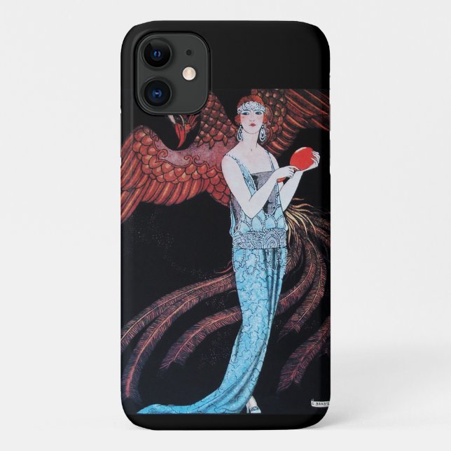 BEAUTY AND PHOENIX,FASHION DESIGNER MAKE UP ARTIST Case-Mate iPhone CASE (Back)