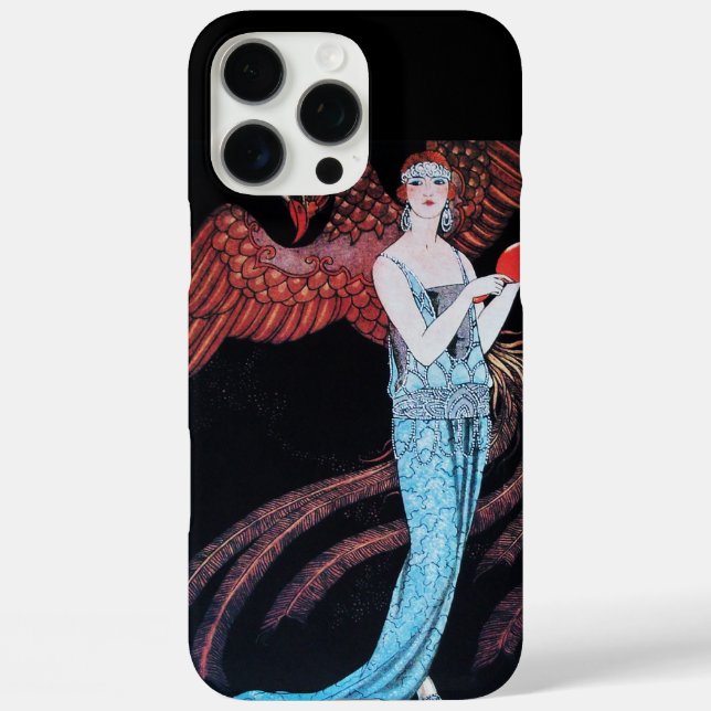BEAUTY AND PHOENIX,FASHION DESIGNER MAKE UP ARTIST Case-Mate iPhone CASE (Back)