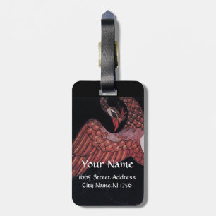BEAUTY AND PHOENIX,FASHION DESIGNER MAKE UP ARTIST LUGGAGE TAG