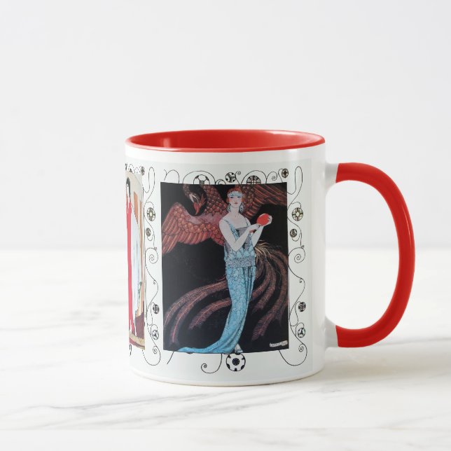 BEAUTY AND PHOENIX,FASHION DESIGNER MAKE UP ARTIST MUG (Right)