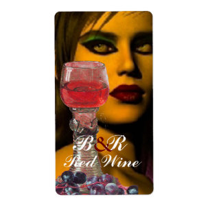 BEAUTY AND RED WINE GLASS Wine Tasting Party