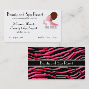 Beauty and Spa Diva Business Cards