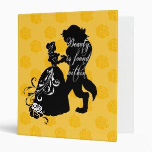Beauty And The Beast Beauty is Found Within Binder