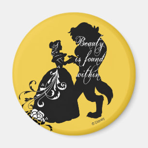 Beauty And The Beast   Beauty is Found Within Magnet
