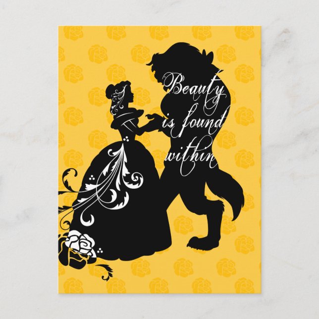 Beauty And The Beast | Beauty is Found Within Postcard (Front)