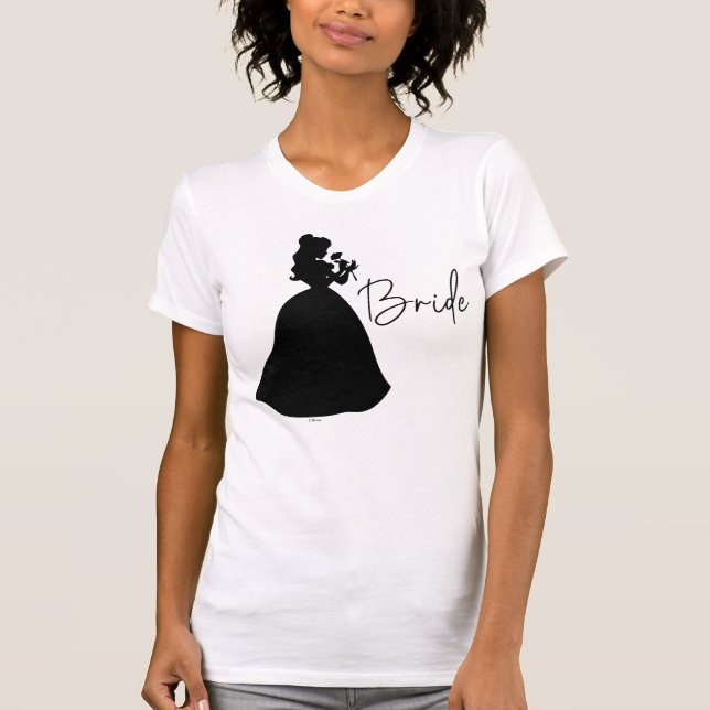 Beauty and the Beast - Belle| Bride Script T-Shirt (Front)