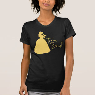Beauty and the Beast - Belle Team Bride Script T-Shirt