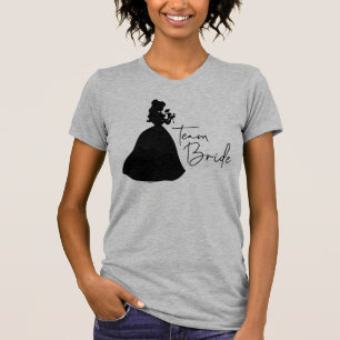 Beauty and the Beast - Belle Team Bride Script T T-Shirt