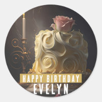 Beauty and the Beast Birthday Cake -
