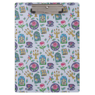 Beauty and the Beast Book Girl Clipboard