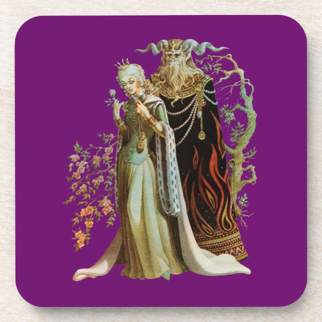 Beauty and the Beast Coaster (Front)