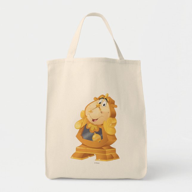 Beauty And The Beast | Cogsworth Tote Bag (Front)