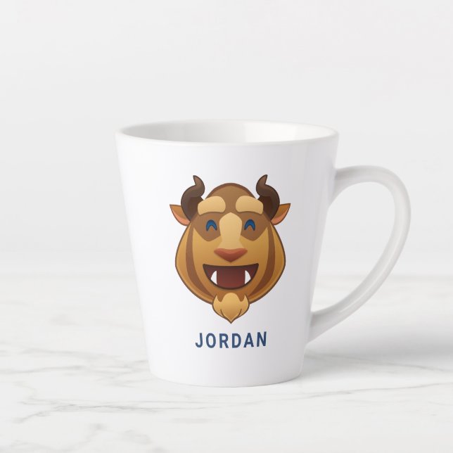 Beauty and the Beast Emoji | Beast Latte Mug (Right)
