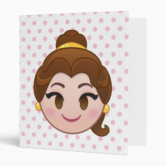 Beauty and the Beast Emoji | Belle Binder (Front/Inside)
