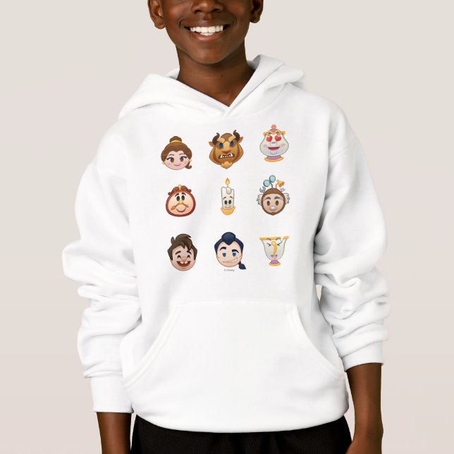 Beauty and the Beast Emoji | Characters (Front)