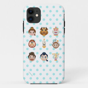 Beauty and the Beast Emoji   Characters iPhone 11 Case
