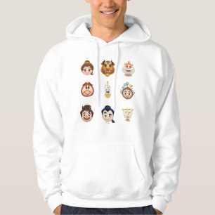 Beauty and the Beast Emoji   Characters Hoodie
