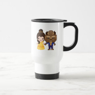 Beauty and the Beast Emoji Travel Mug