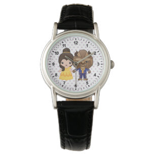 Beauty and the Beast Emoji Watch