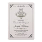 Beauty and the Beast | Fairy Tale Chandelier Weddi